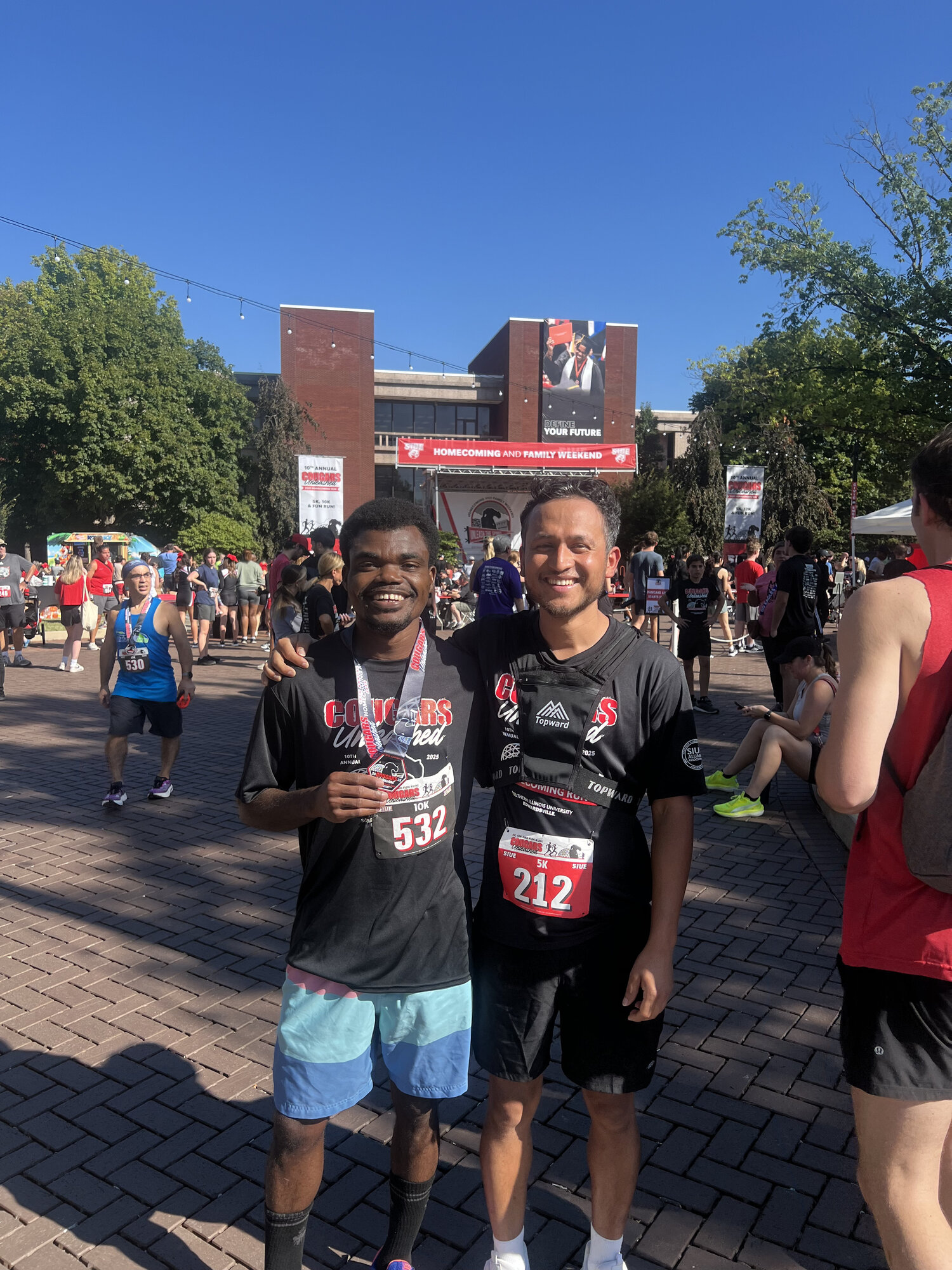 Cougars Unleashed 10K · Finish Line